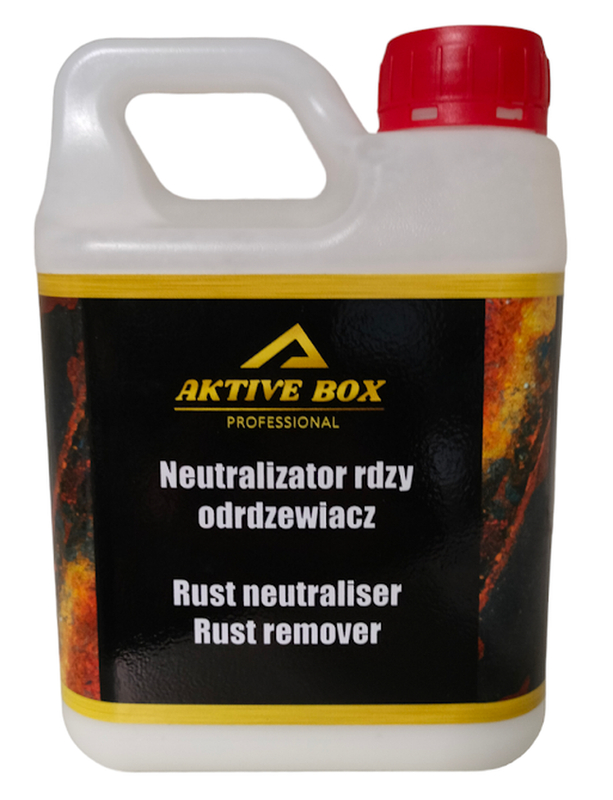 NEUTRALIZATOR RDZY 1 litr neutralizator odrdzewiacz AKTIVE BOX AB1201