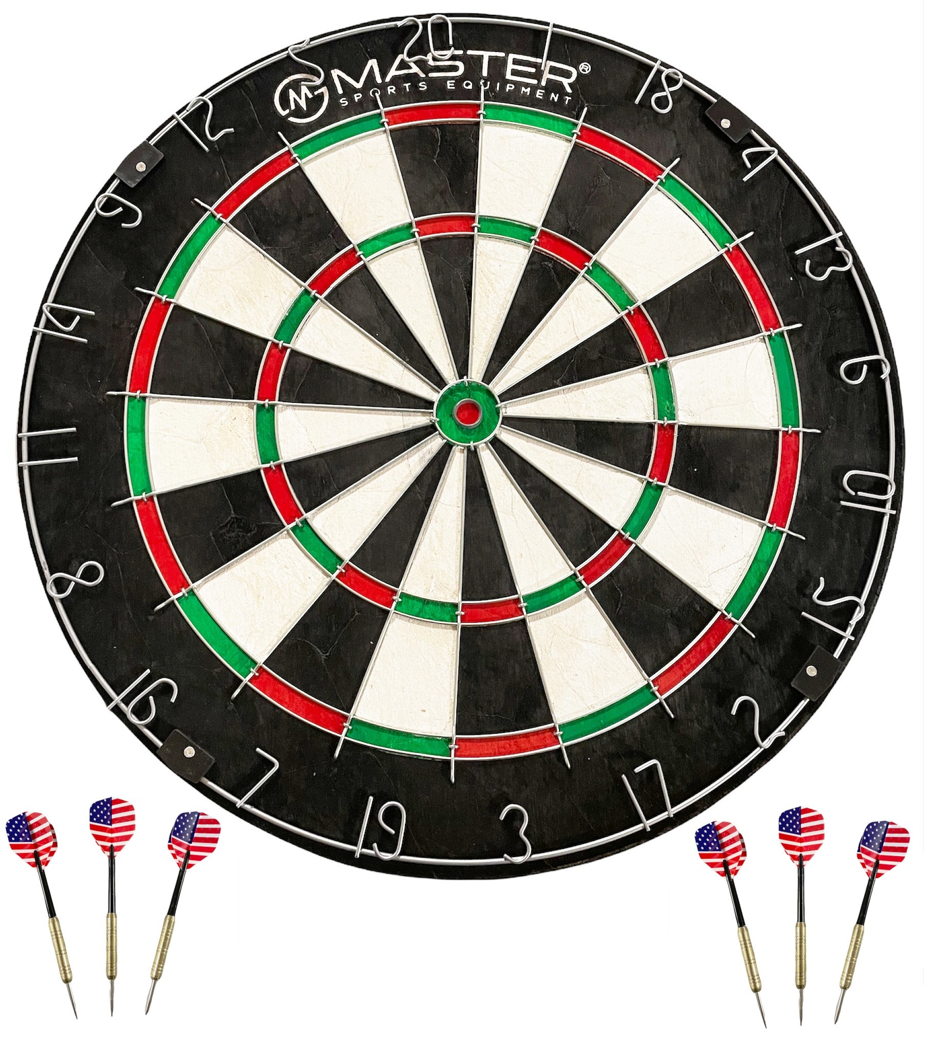Tarcza do Darta MASTER Grande z Uchwytem Ściennym + 6 rzutek  GRATIS