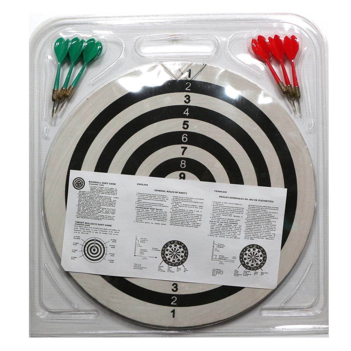 Tarcza do darta papierowa MASTER Flocking 37 cm - dwustronna