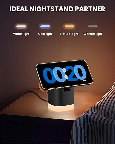 Ładowarka indukcyjna, stacja ładująca 3w1 JoyGeek GD305
