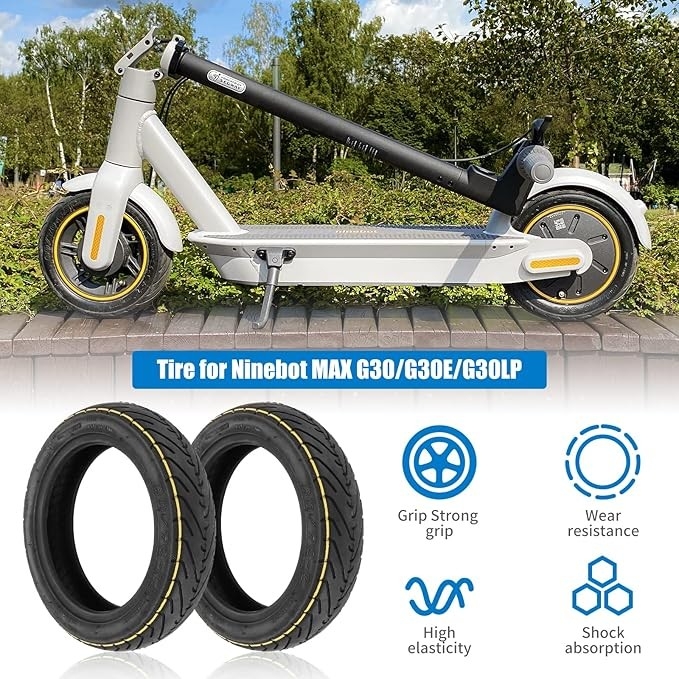 Opona bezdętkowa Ninebot MAX, opona 60/70-6,5, opona do hulajnogi Ninebot G30 2 sztuki