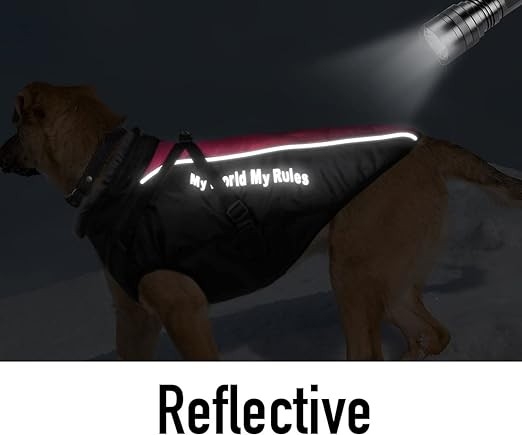 TAGLORY dog clothing, dog coat, dog jacket