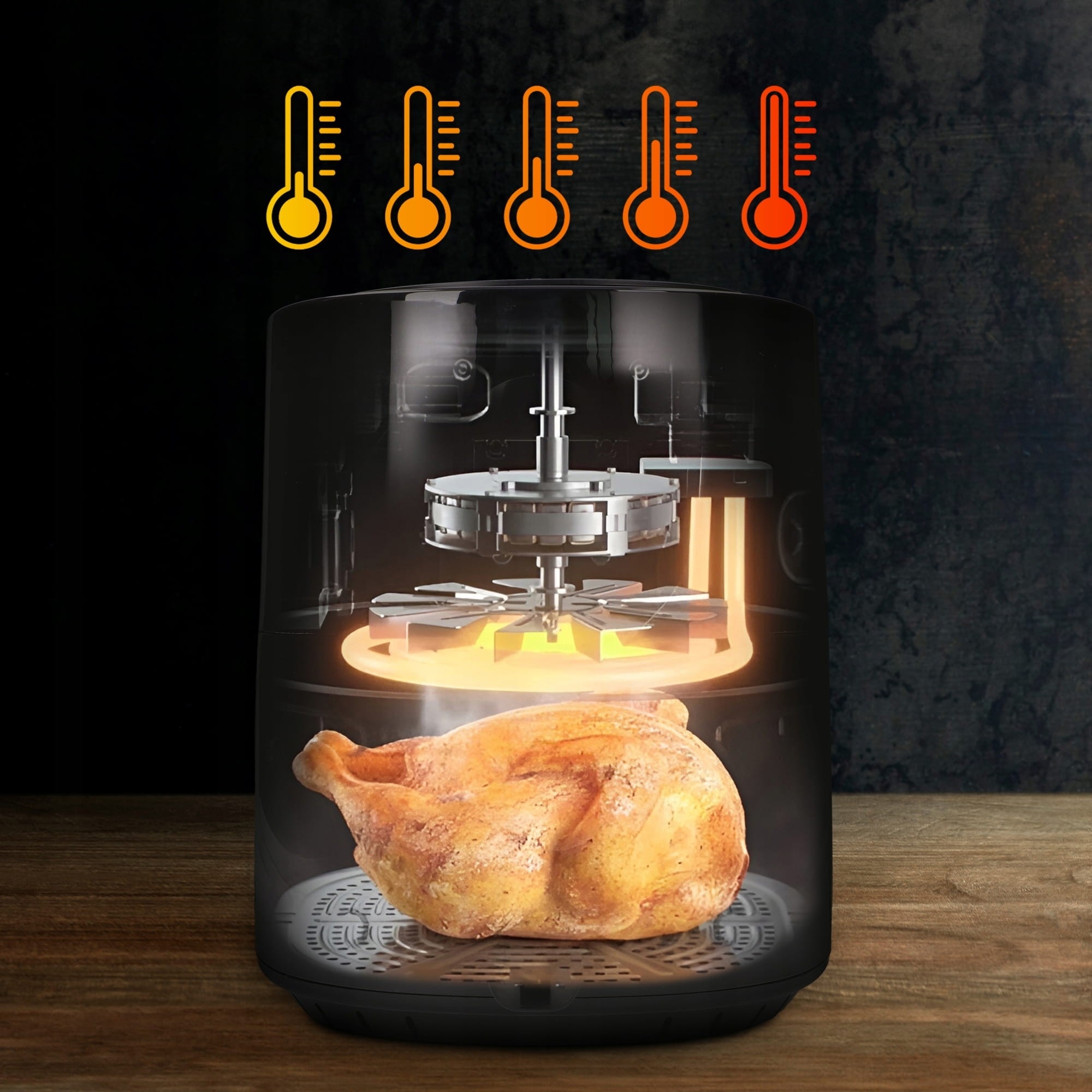 Air Fryer Extralink Smart Life SJ-400 4l - Frytkownica Beztłuszczowa 4L,