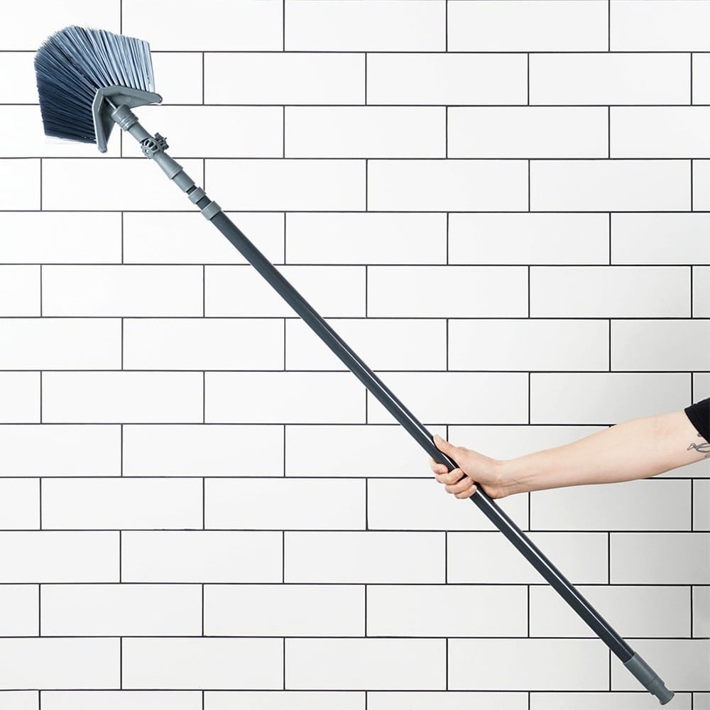 Miotła teleskopowa do kurzu i pajęczyn trójkątna 140-327 cm