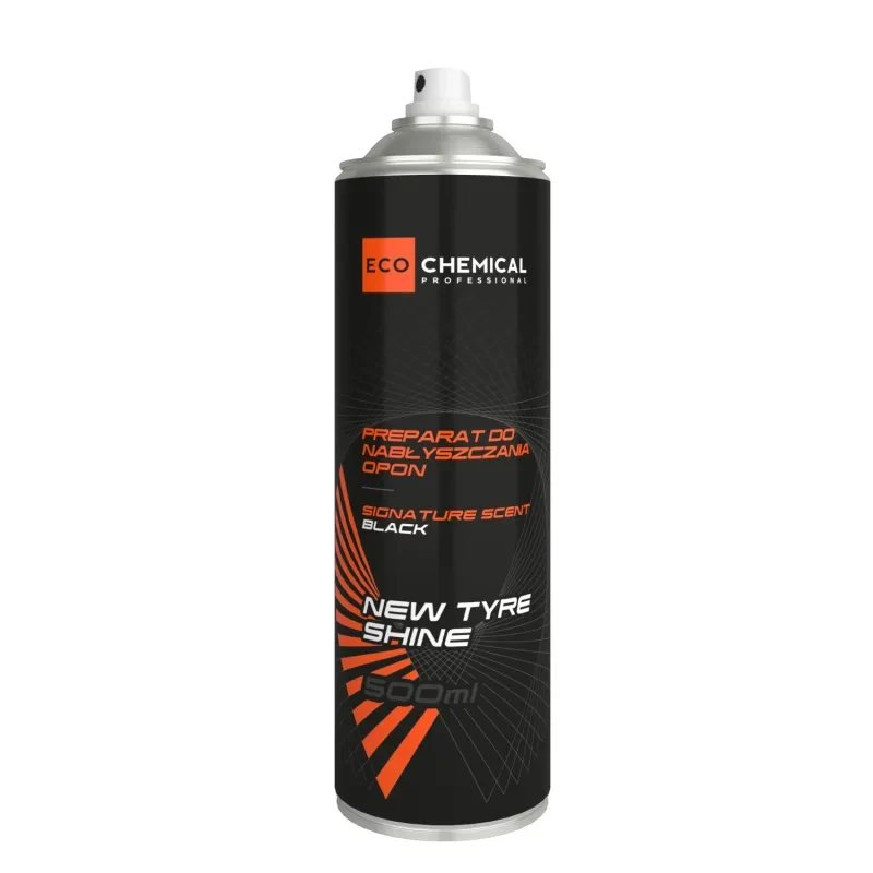 Preparat do konserwacji opon w aerozolu 500ml, nabłyszcza, odświeża kolor i chroni przed UV