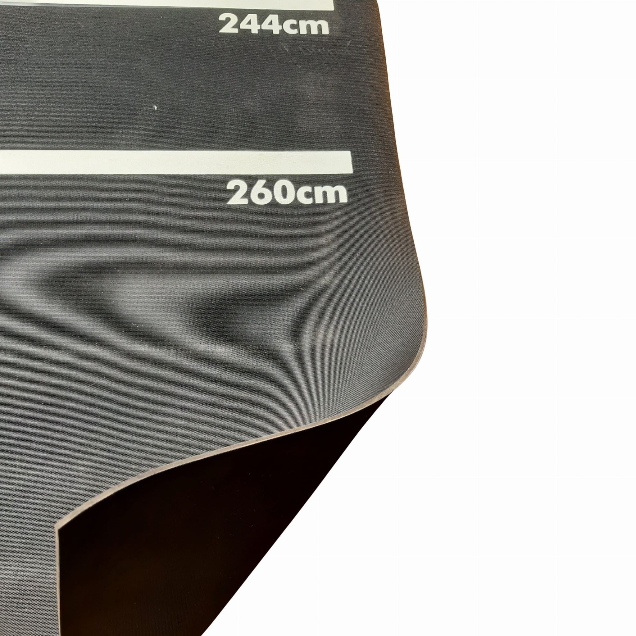 Mata do rzutek MASTER 300x60 cm z dystansami, dywan do darta – gumowa, czarna