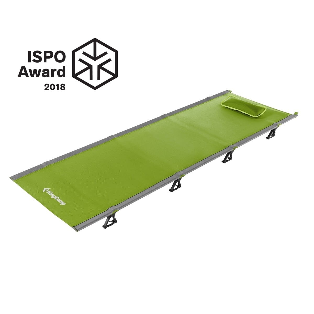 Łóżko kempingowe składane KingCamp Ultralight 190x64 cm, 2,2 kg, lekkie i wytrzymałe