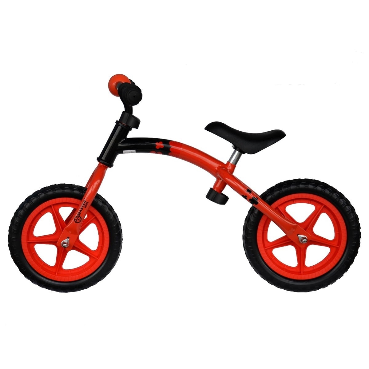 Rowerek Biegowy MASTER Poke 12" dla Dzieci 3-5 lat | Lekki 3,3kg - Czerwony