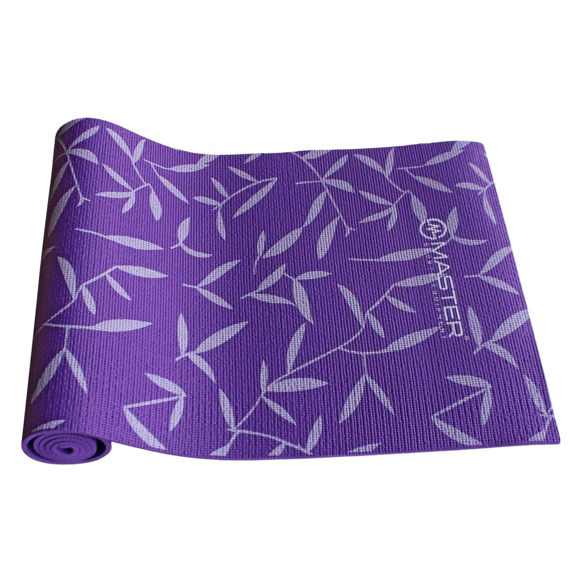 Mata do ćwiczeń MASTER Yoga Fioletowa 173x61x8 mm – antypoślizgowa, komfortowa, do jogi i fitnessu