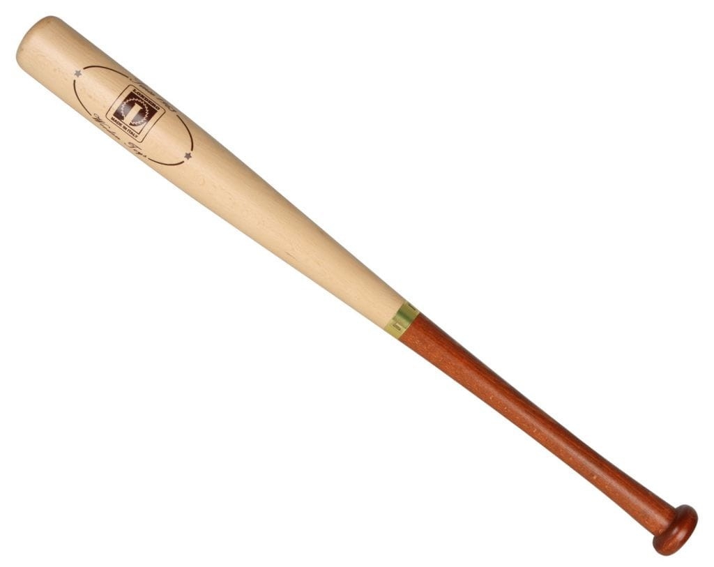 Kij baseballowy LUCIO LONDERO 770 – drewno bukowe, 75 cm, dwukolorowy