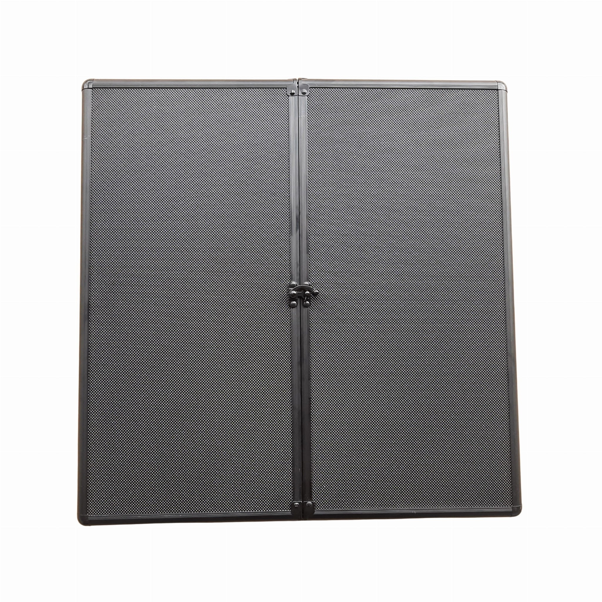 Szafka aluminiowa z tarczą sizalową 45 cm i 6 rzutkami MASTER