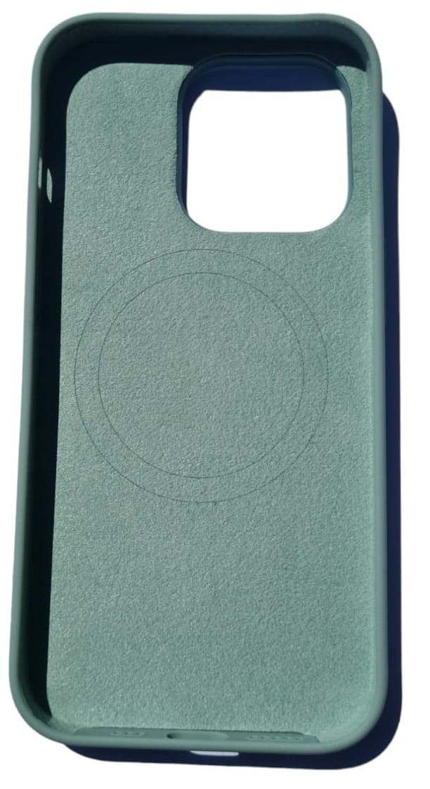 Etui iPhone 14 Pro zielony MagSafe, Nalia