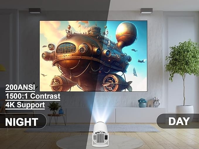 Projektor multimedialny LED, rzutnik  Magcubic HY300