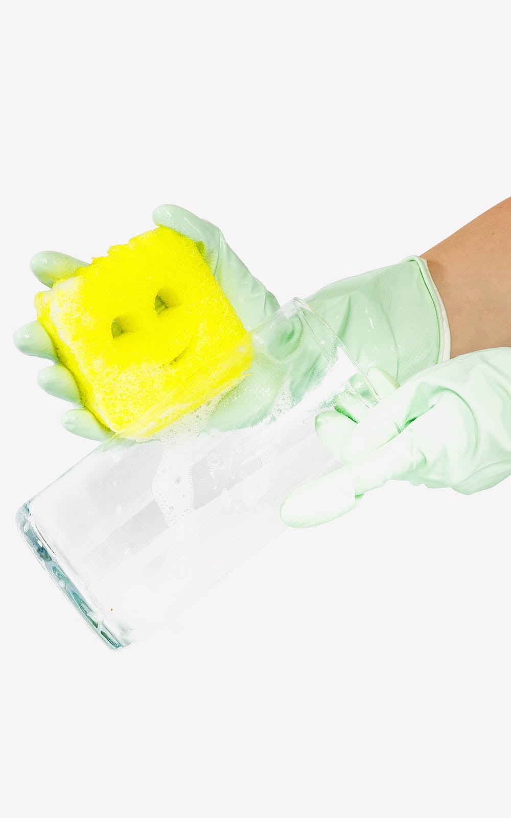 Magiczna Gąbka Scruby Smile Termo + GRATIS magiczna melaminowa | Bez chemii!
