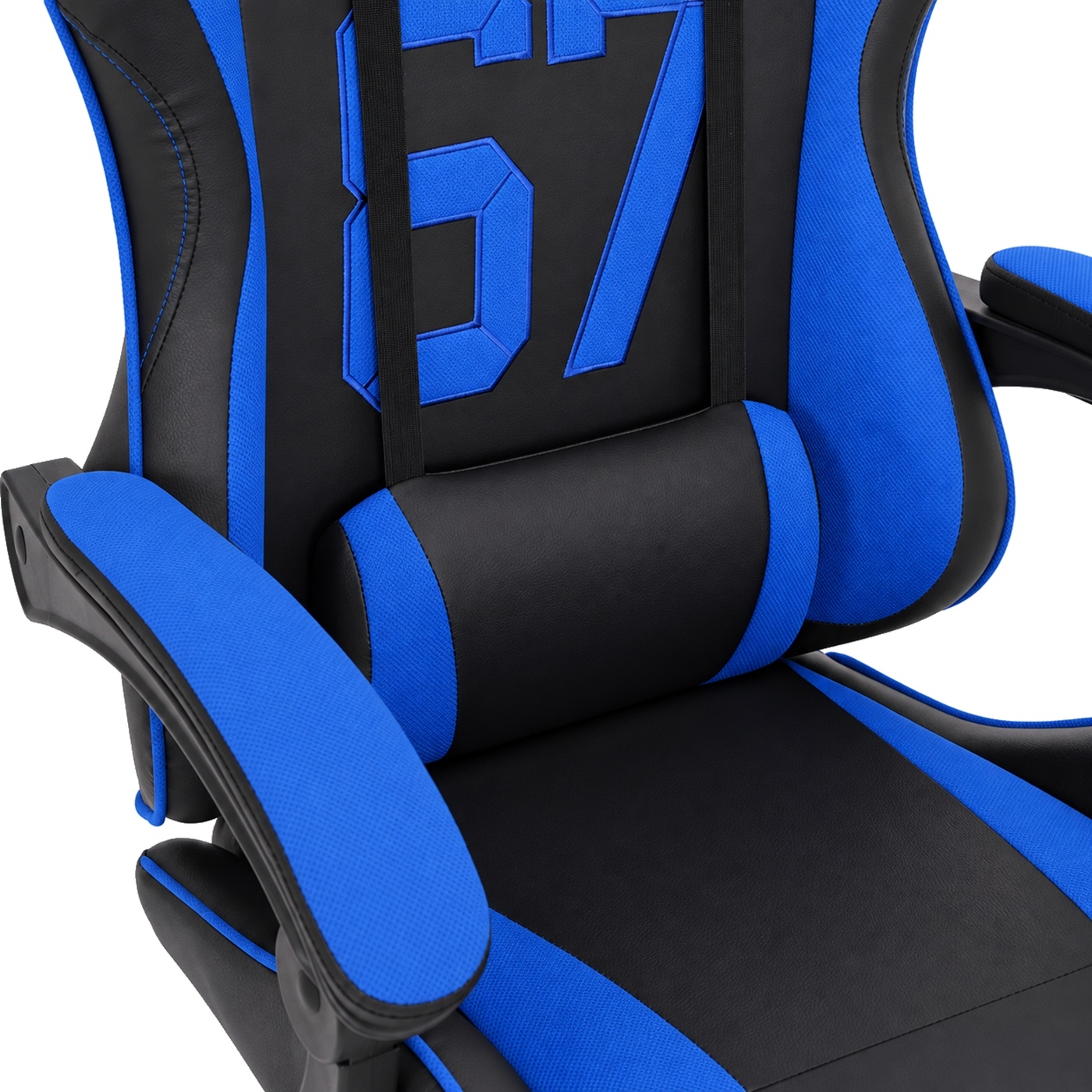 Fotel Gamingowy SIGMA 67 Blue – Niebieski