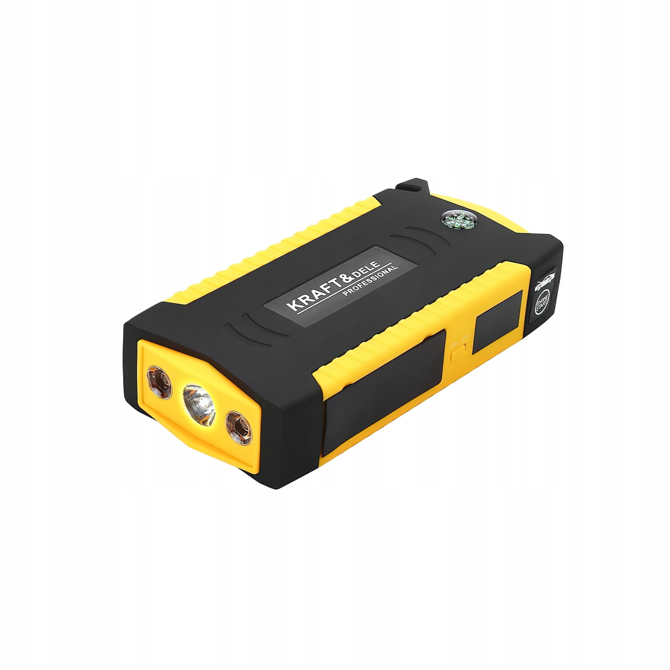 Jump Starter Booster Rozruchowy 12V Kraft&Dele 16800 mAh Powerbank USB-A z Walizką