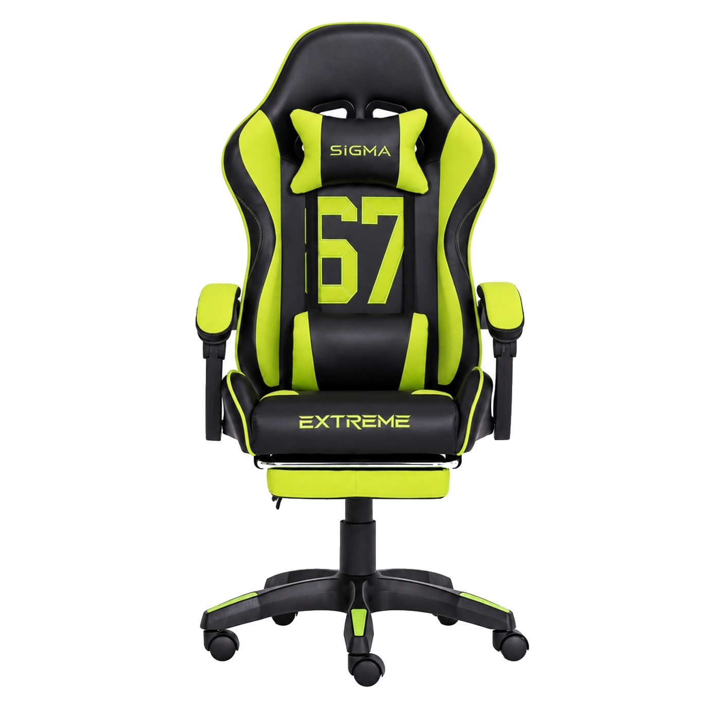 Fotel Gamingowy Sigma 67 Neon Green - Zielony Neon