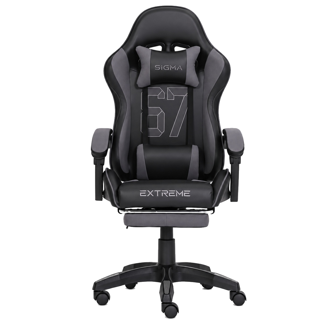 Fotel Gamingowy SIGMA 67 Graphite - Grafitowy