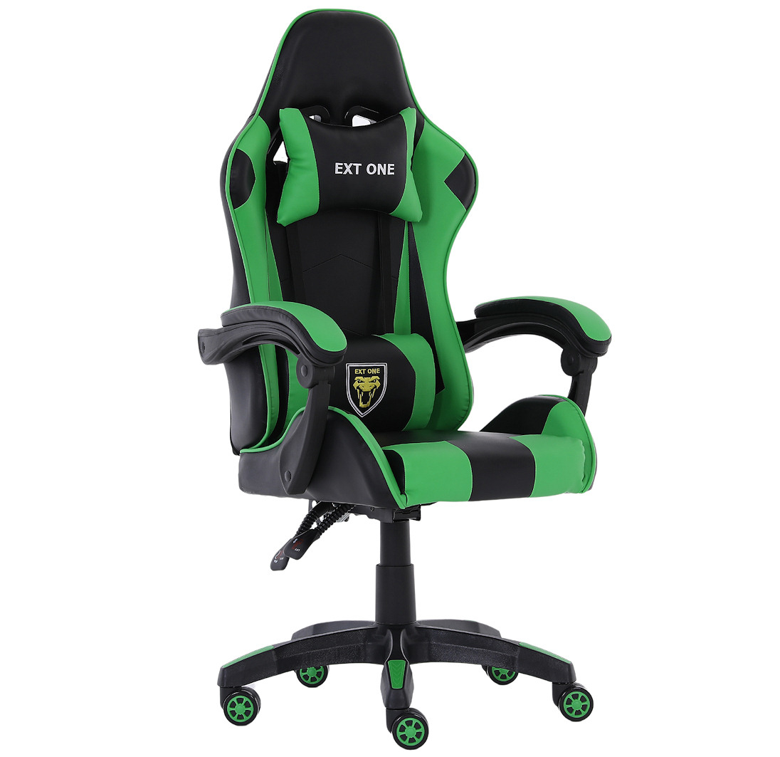 Fotel Gamingowy Zielony EXT ONE Green