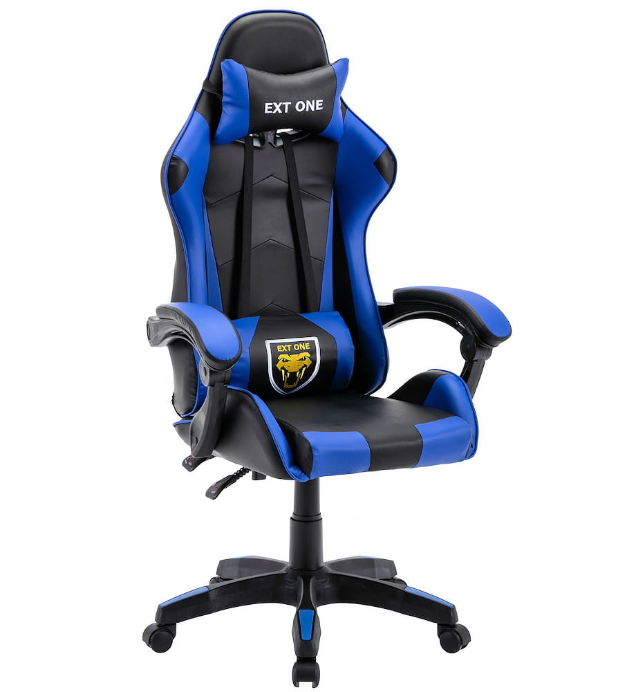 Fotel Gamingowy Niebieski EXT ONE Blue
