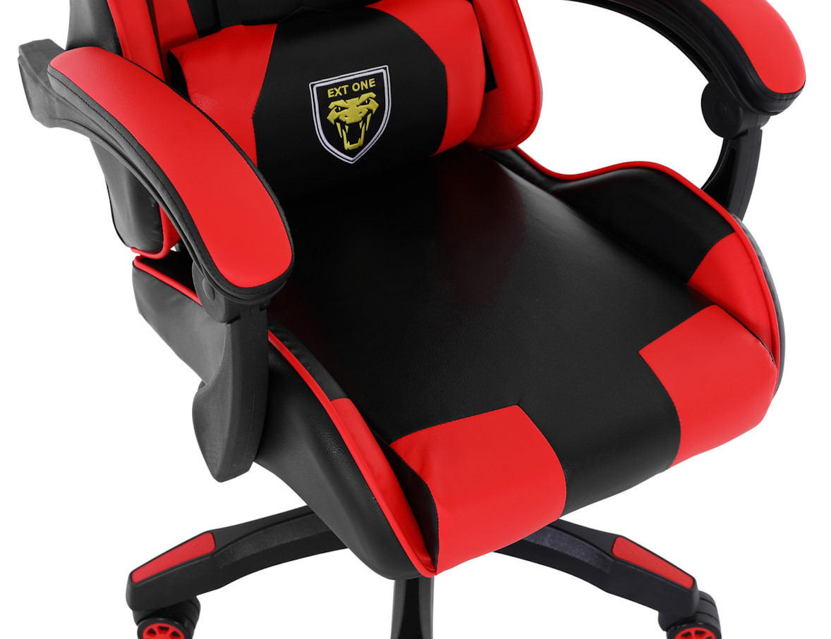 Fotel Gamingowy Czerwony EXT ONE Red