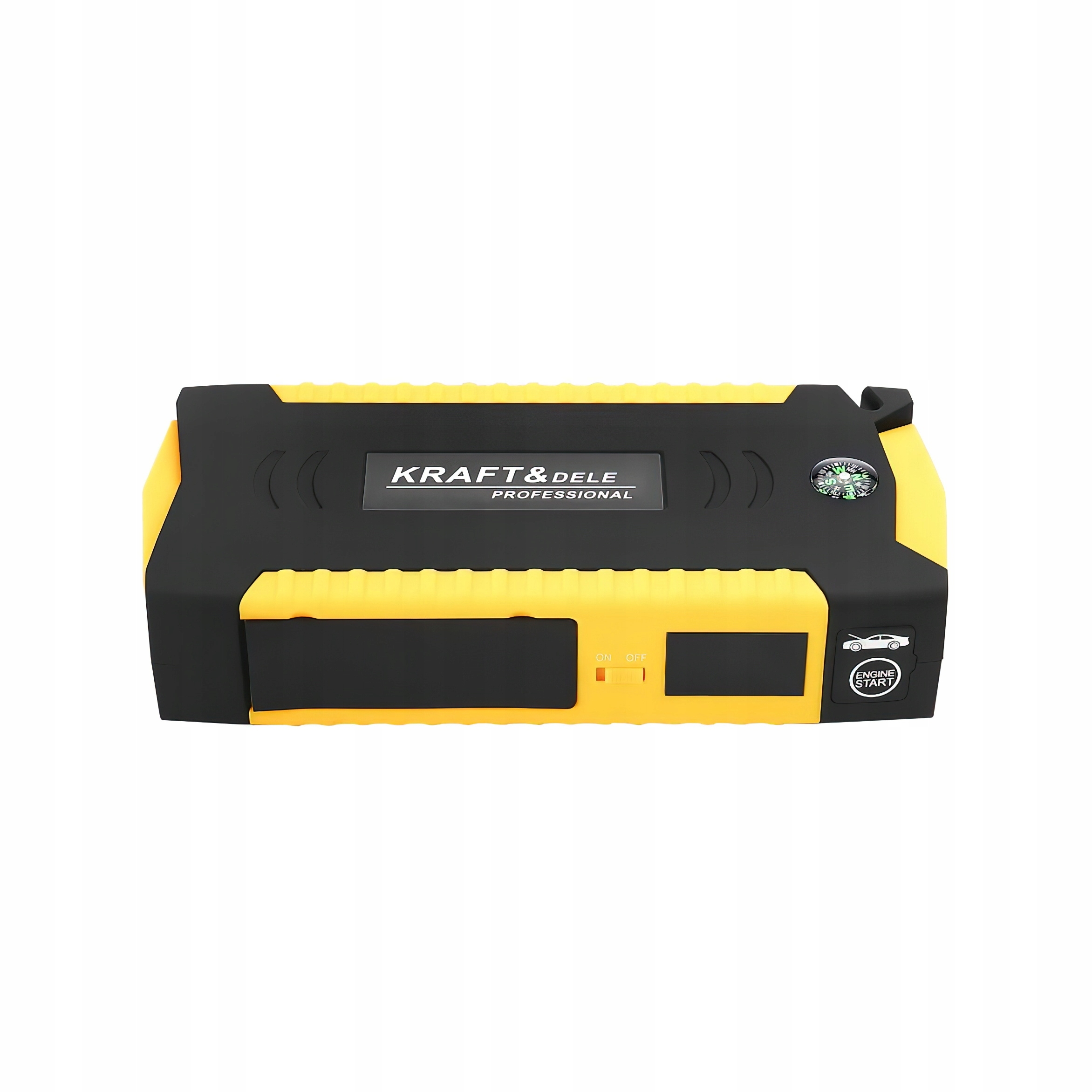 Jump Starter Booster Rozruchowy 12V Kraft&Dele 16800 mAh Powerbank USB-A z Walizką