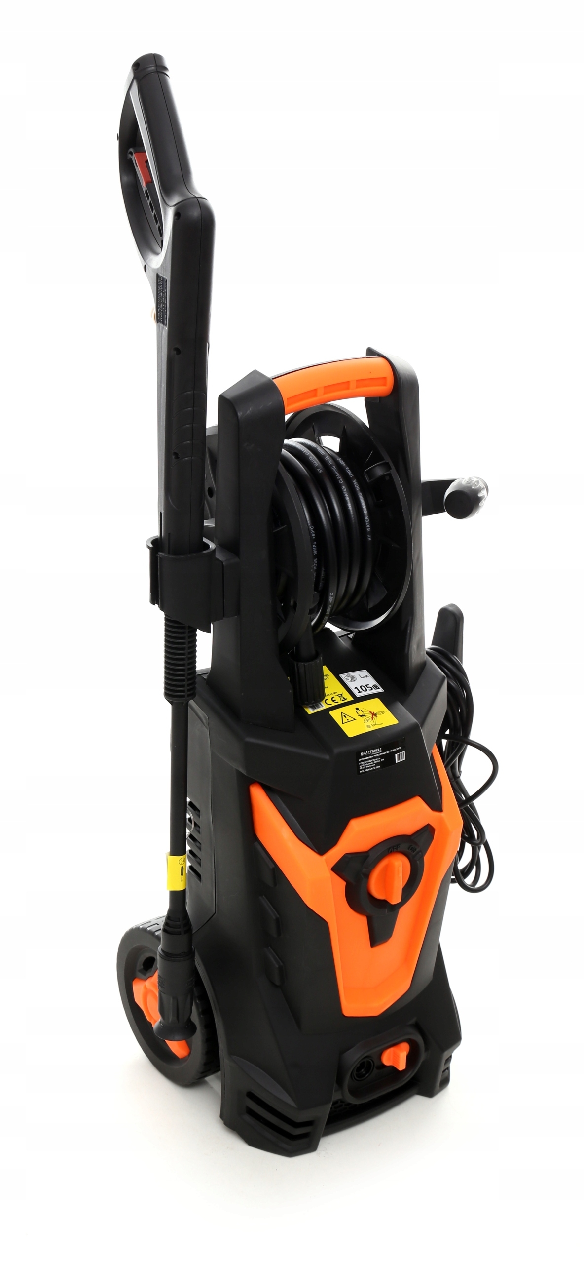 Myjka Ciśnieniowa Kraft&Dele 2100 W 140 Bar z Pianownicą do Czyszczenia