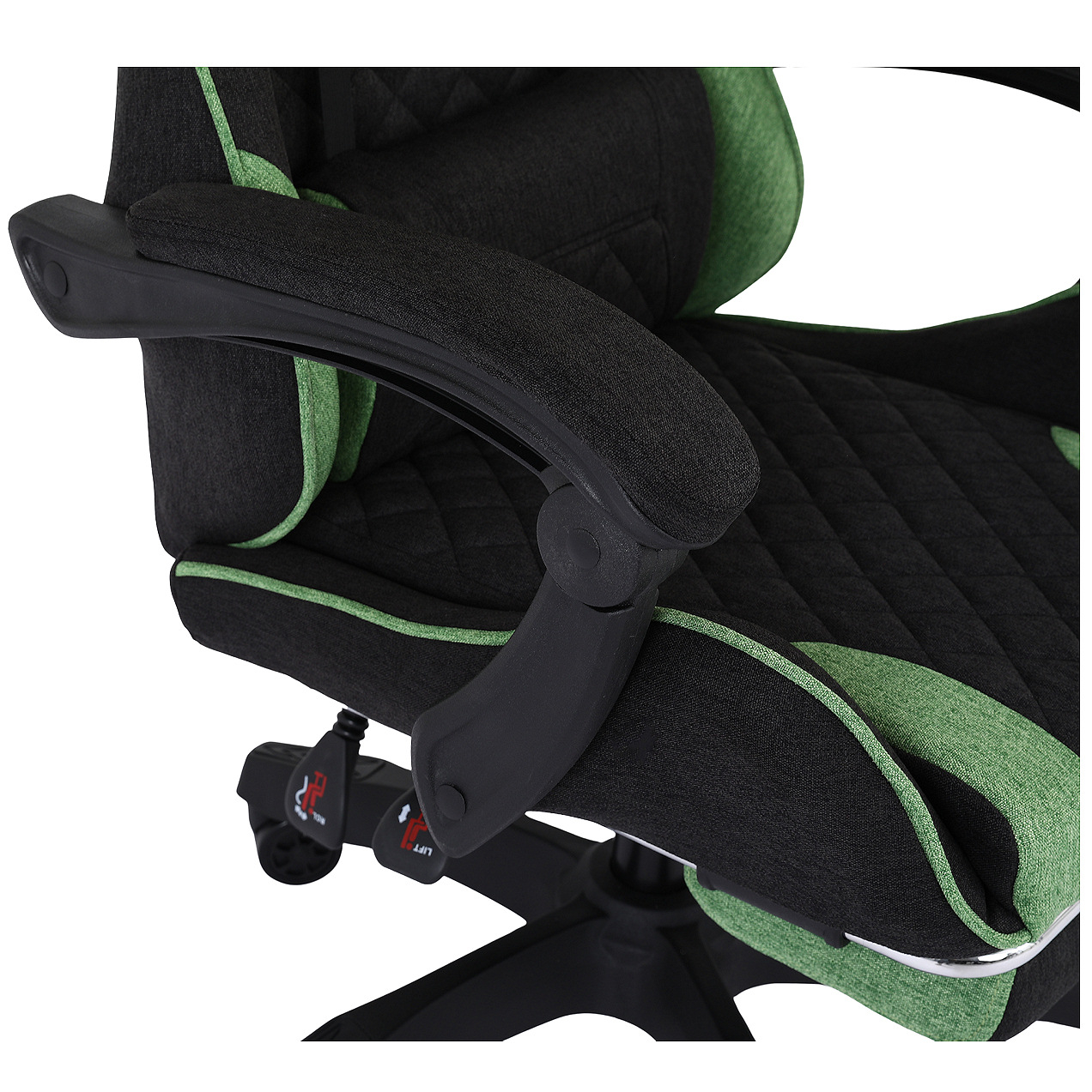 Fotel Gamingowy Czarno-Zielony Core Black/Green