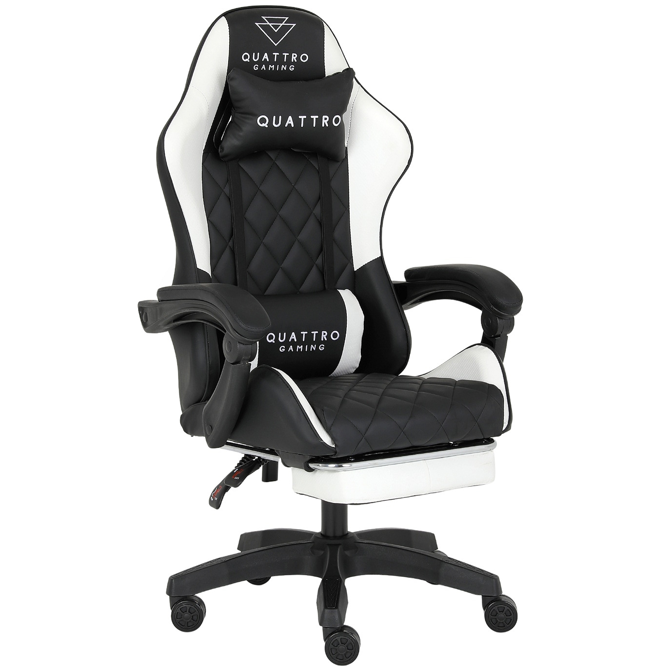 Fotel Gamingowy QUATTRO White