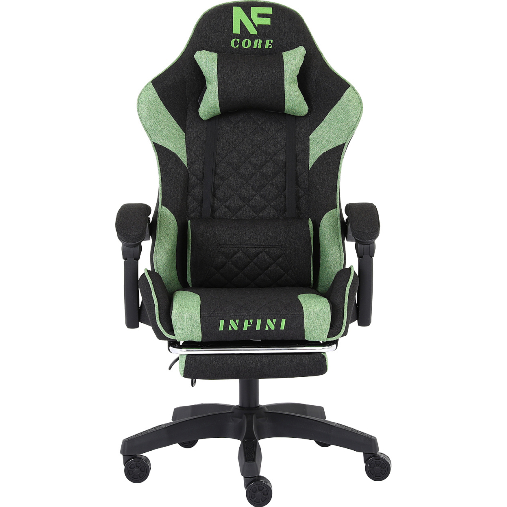 Fotel Gamingowy Czarno-Zielony Core Black/Green