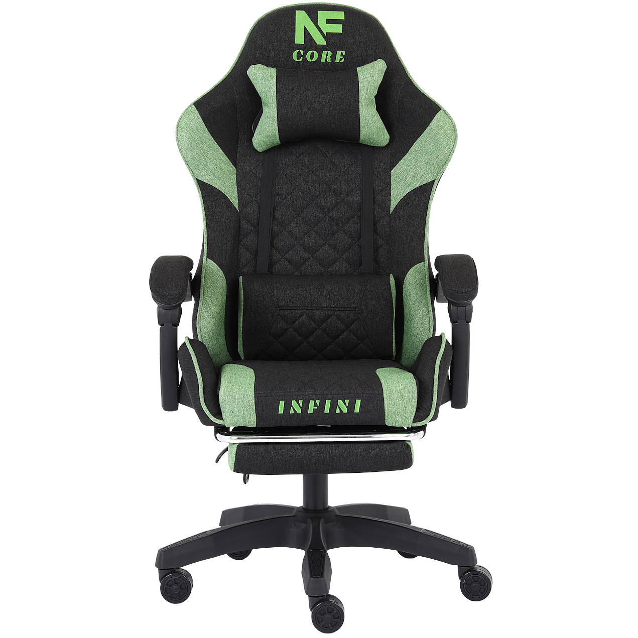 Fotel Gamingowy Czarno-Zielony Core Black/Green