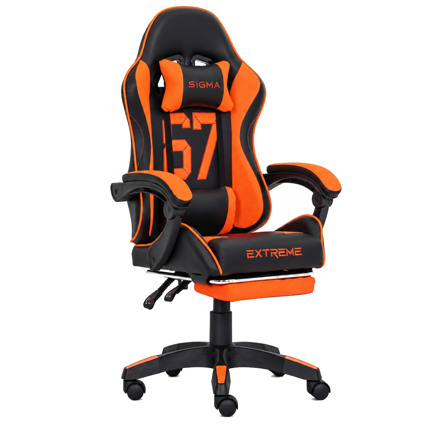 Fotel Gamingowy Sigma 67 Orange - Pomarańczowy