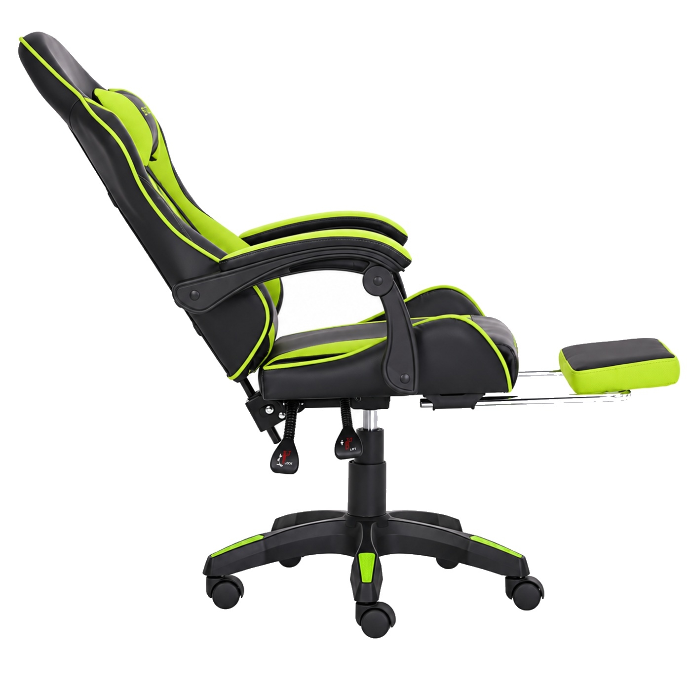 Fotel Gamingowy Sigma 67 Neon Green - Zielony Neon
