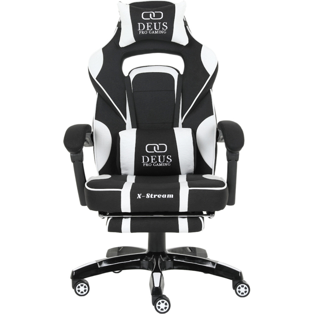 Fotel gamingowy DEUS X-STREAM black/white