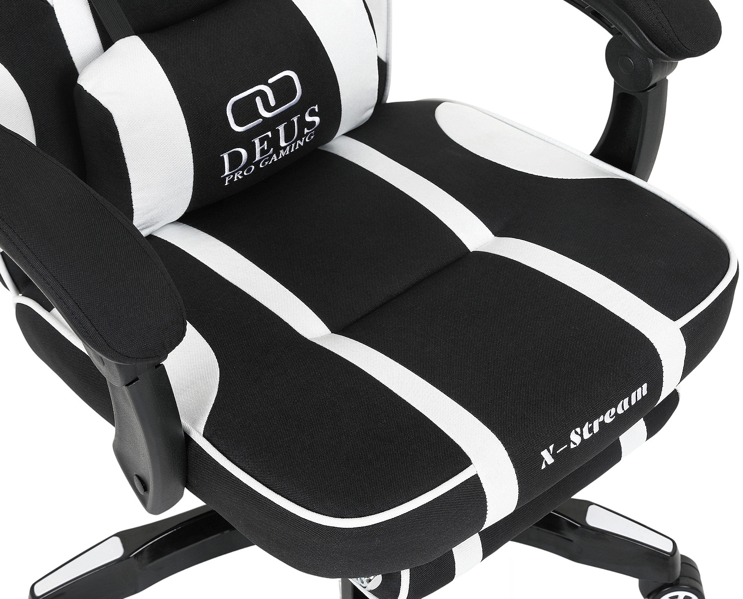 Fotel gamingowy DEUS X-STREAM black/white