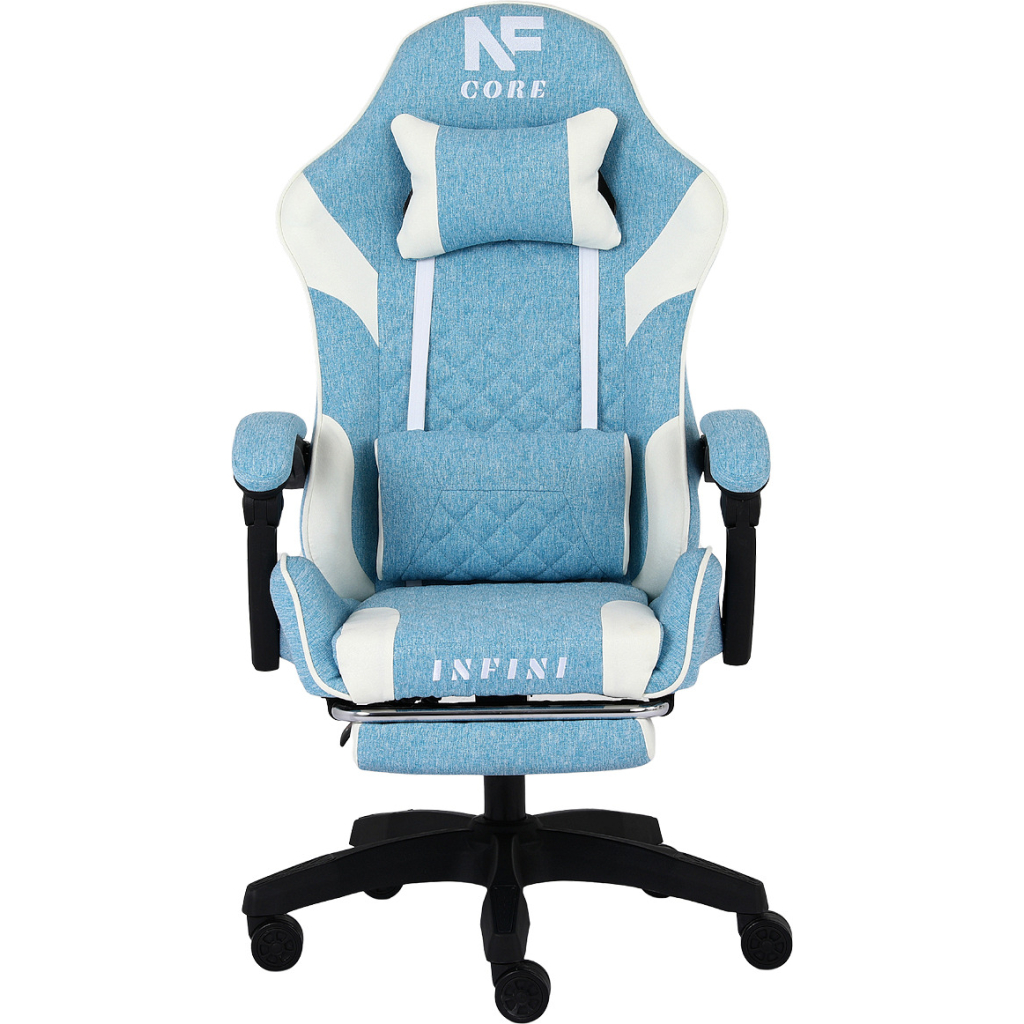 Fotel Gamingowy Core Light Blue/White