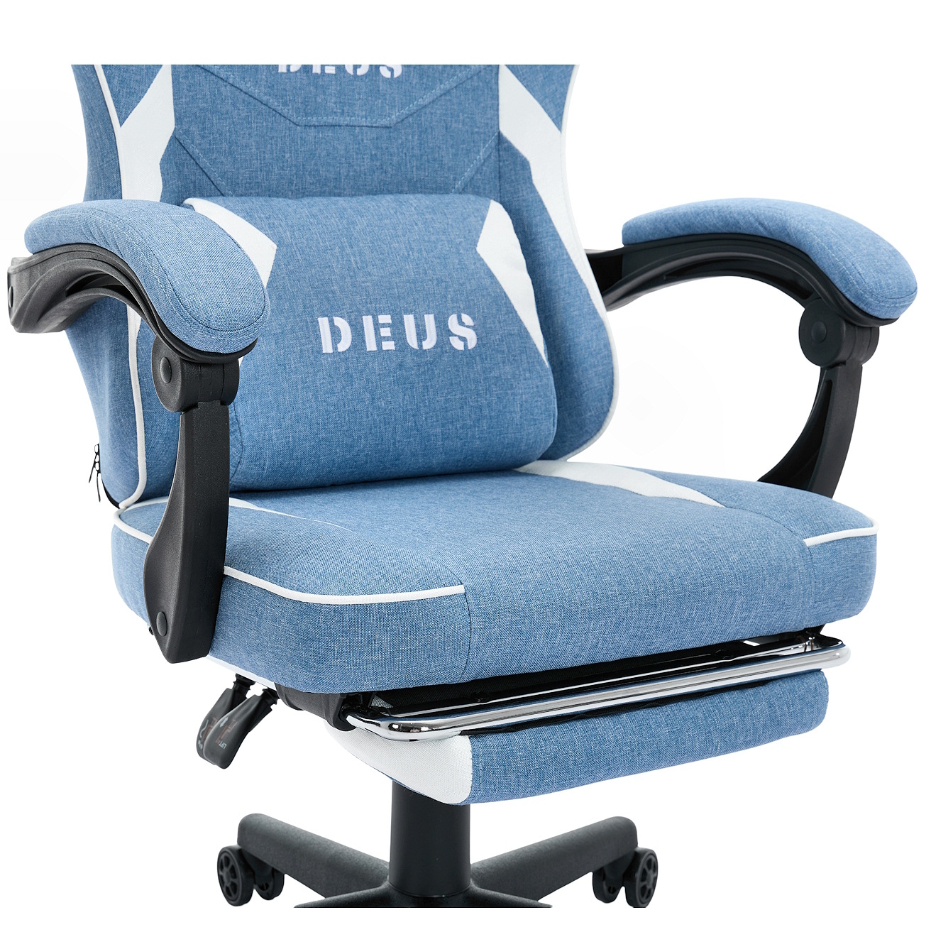 Fotel Gamingowy Edge Light Blue
