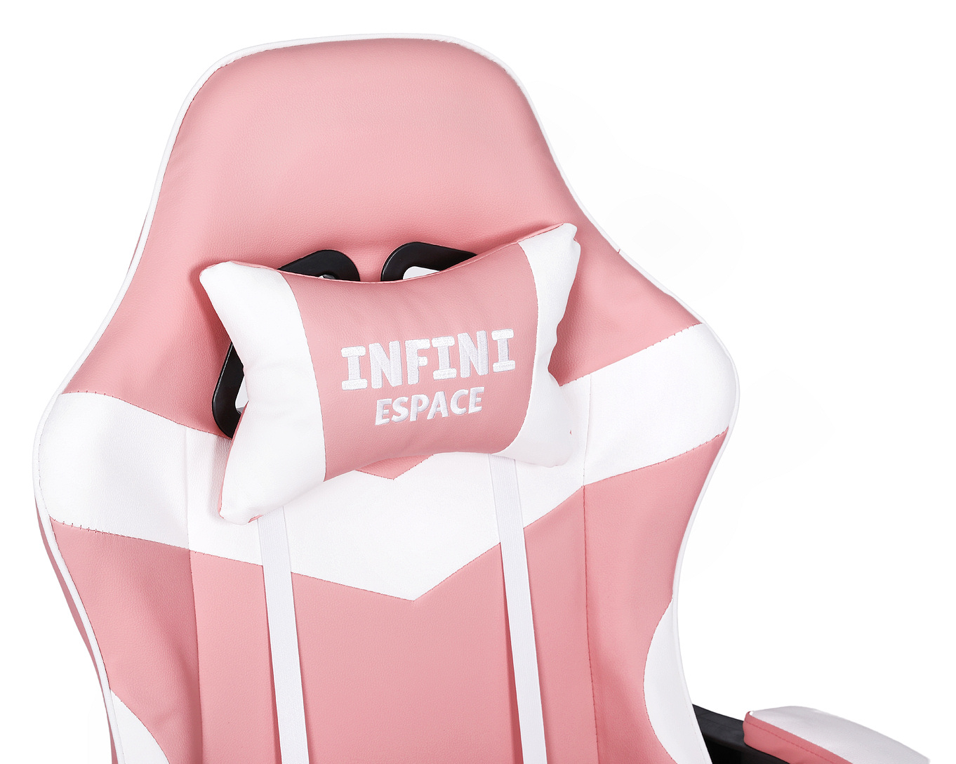 Fotel Gamingowy INFINI ESPACE Pink Różowy Ergonomiczny do Biurka