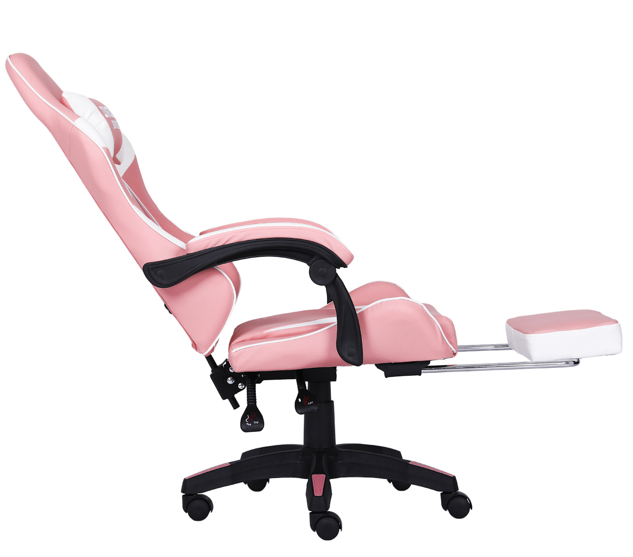 Fotel Gamingowy INFINI ESPACE Pink Różowy Ergonomiczny do Biurka