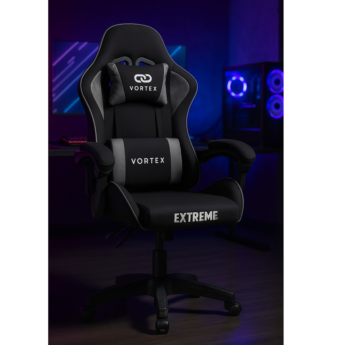 Fotel gamingowy EXTREME VORTEX Szary - Gray