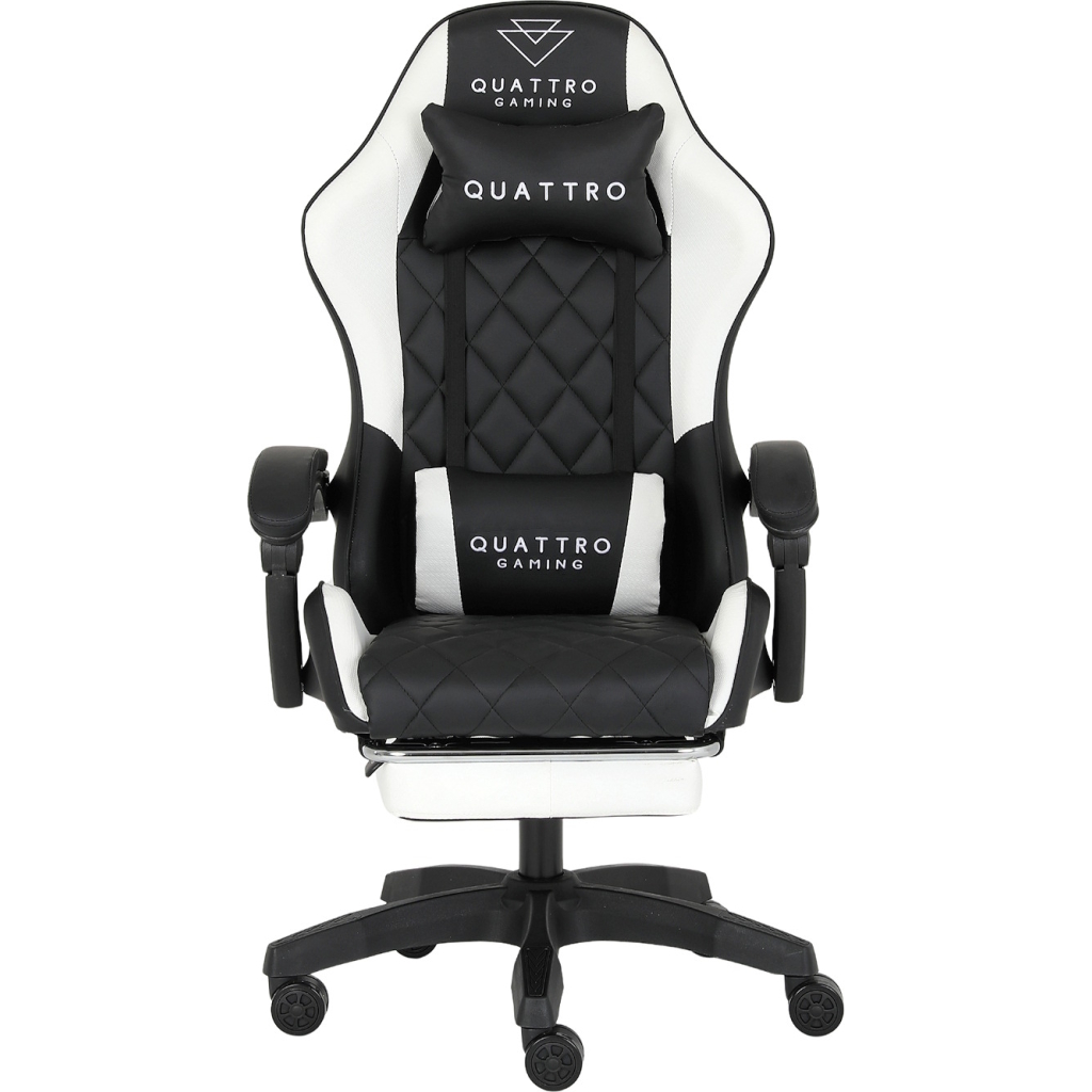 Fotel Gamingowy QUATTRO White