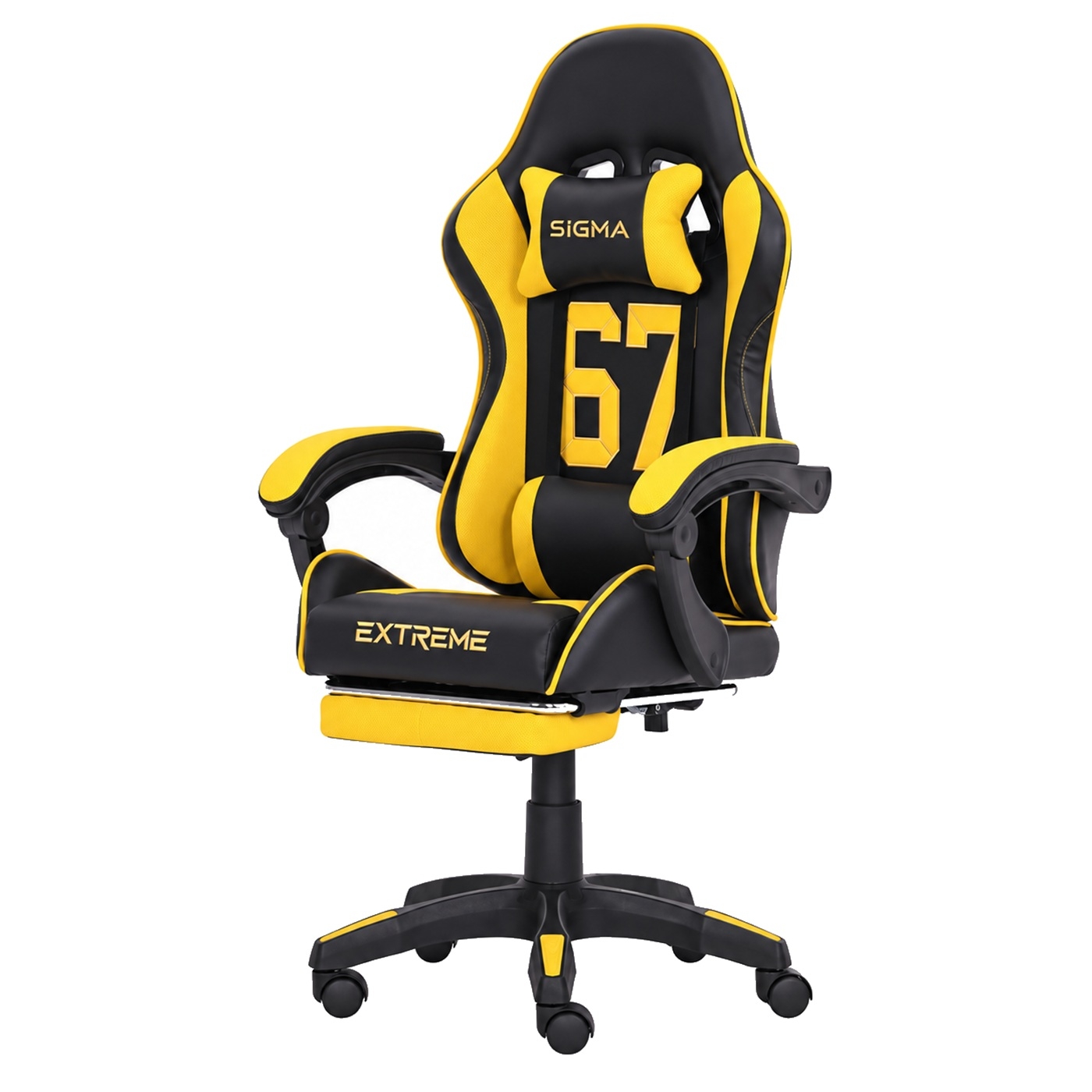 Fotel Gamingowy Sigma 67 Mustard - Żółty