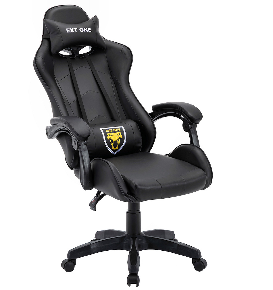 Fotel Gamingowy Czarny EXT ONE Black