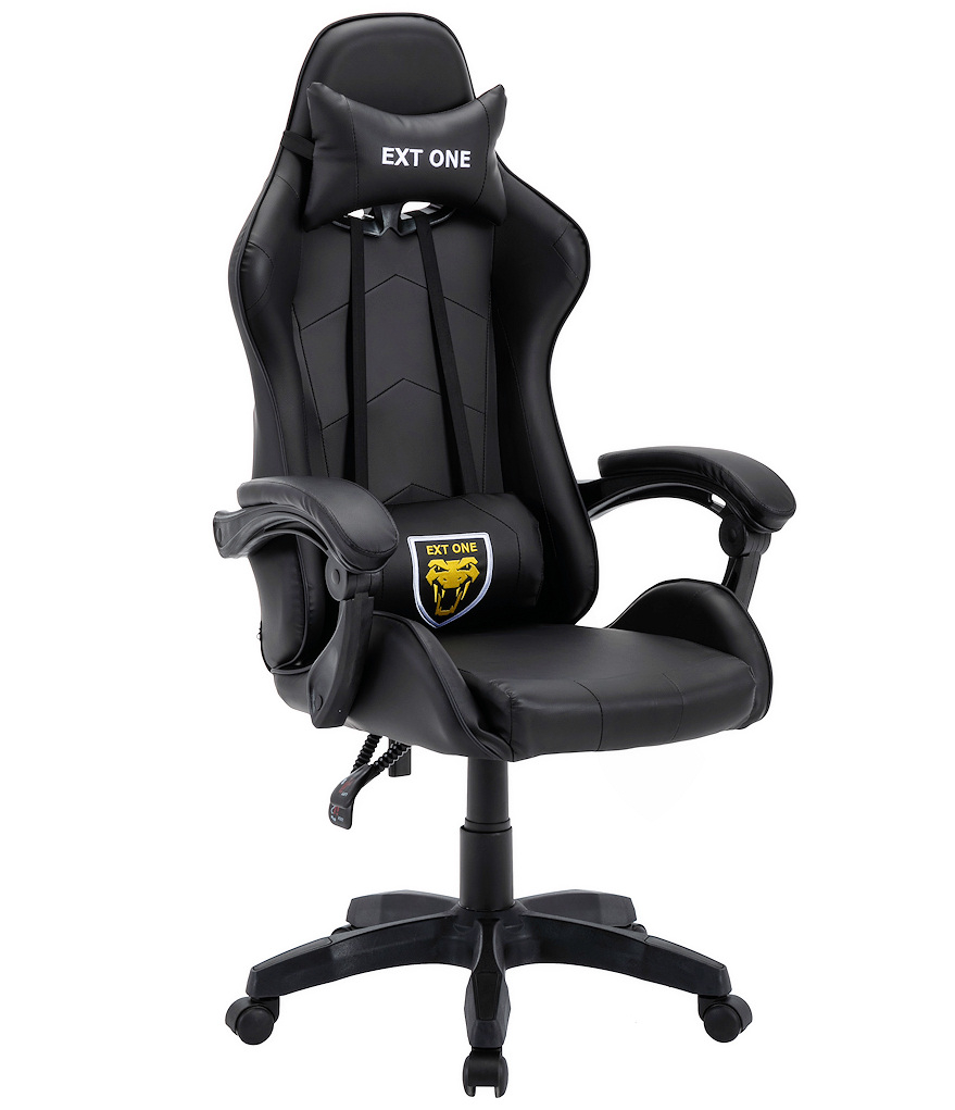 Fotel Gamingowy Czarny EXT ONE Black