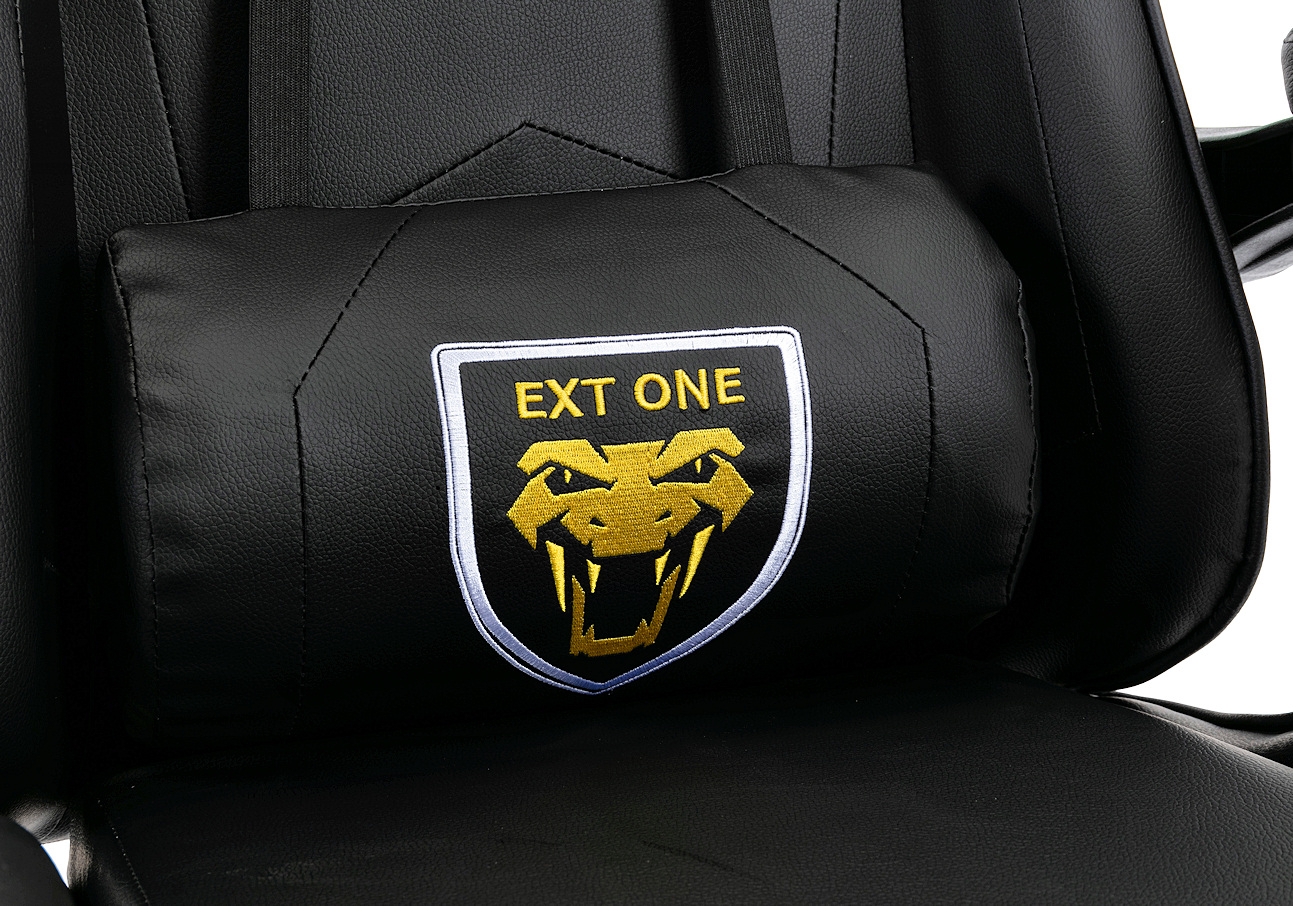 Fotel Gamingowy Czarny EXT ONE Black