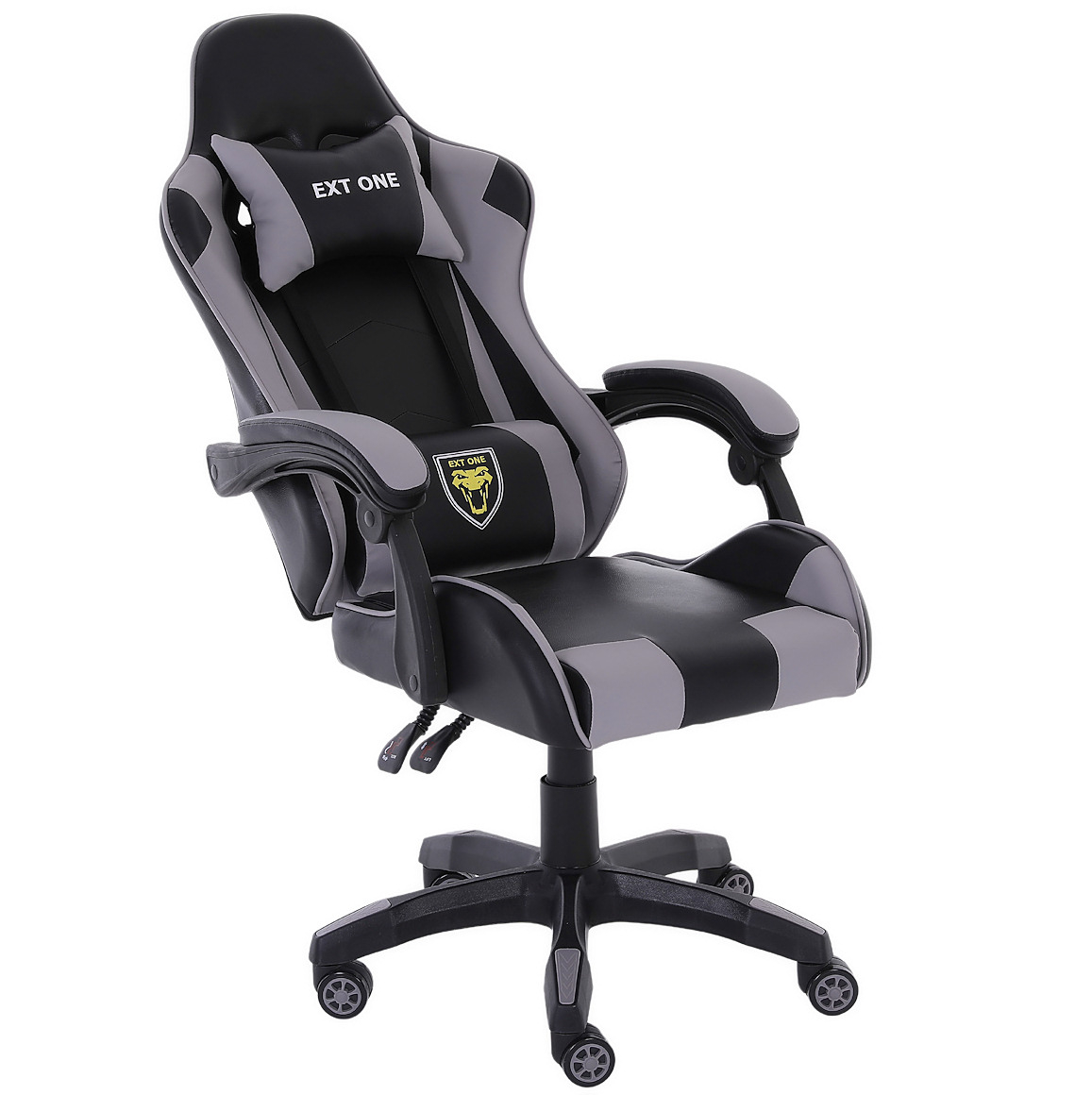 Fotel Gamingowy Szary EXT ONE Gray