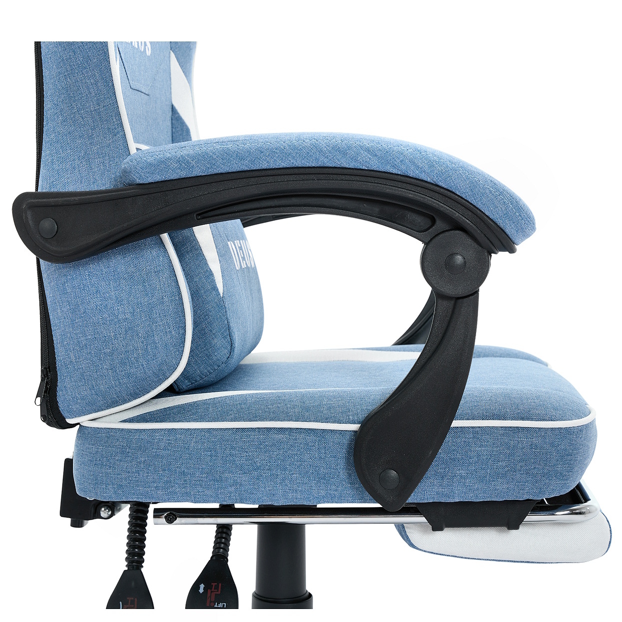 Fotel Gamingowy Edge Light Blue