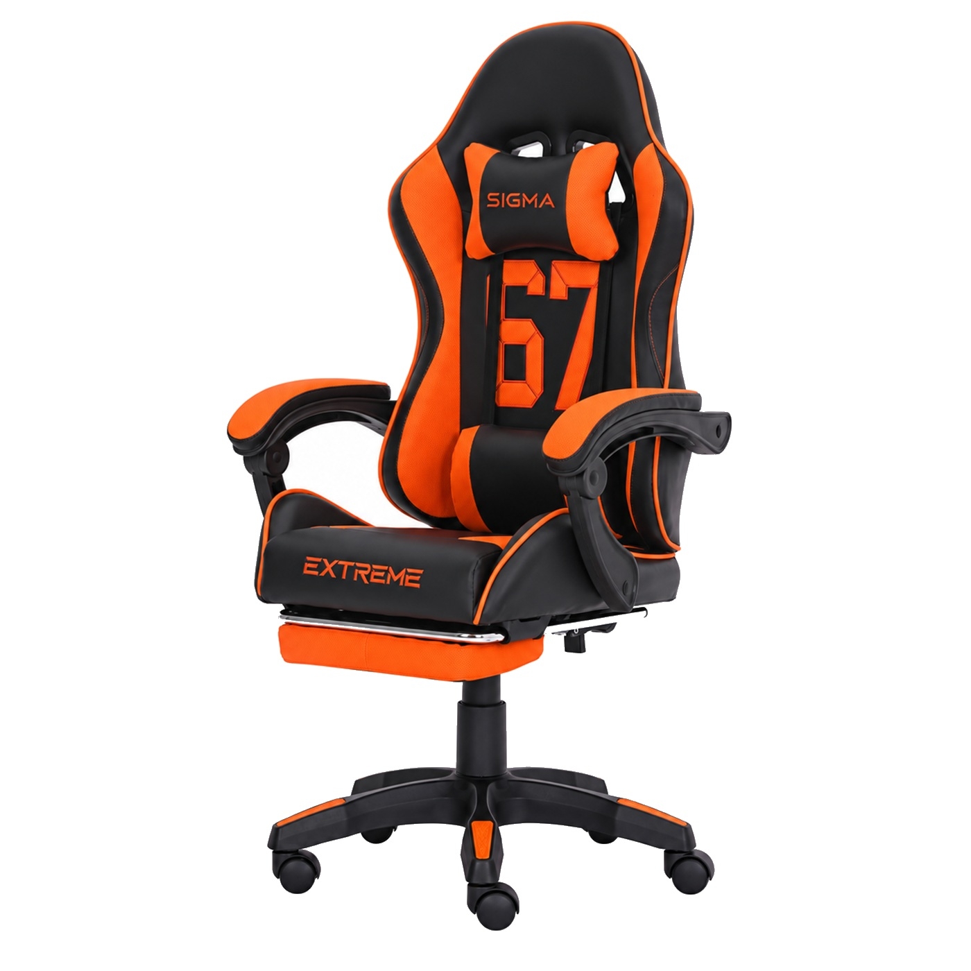 Fotel Gamingowy Sigma 67 Orange - Pomarańczowy