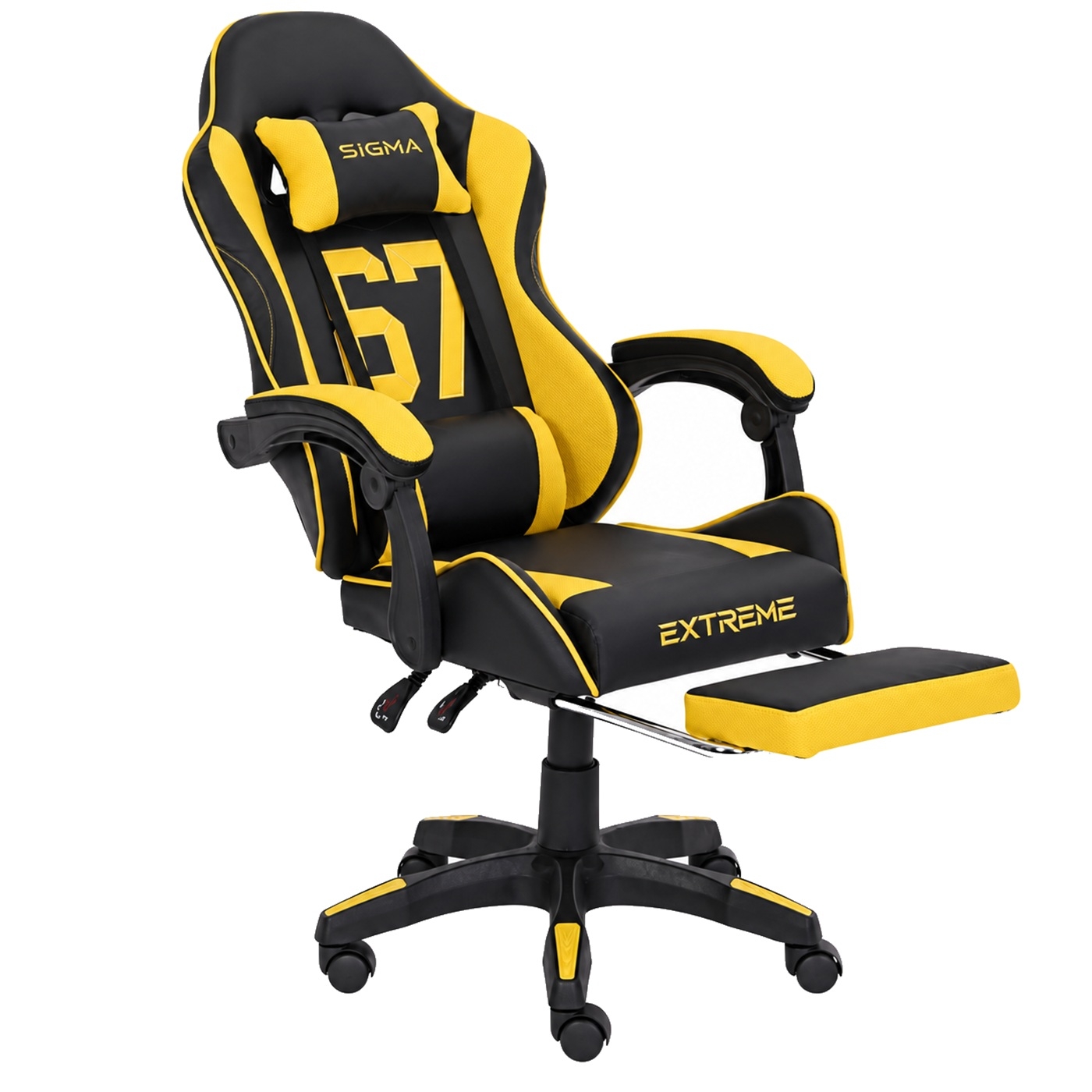 Fotel Gamingowy Sigma 67 Mustard - Żółty