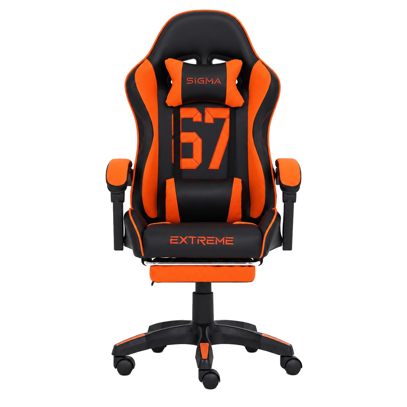 Fotel Gamingowy Sigma 67 Orange - Pomarańczowy